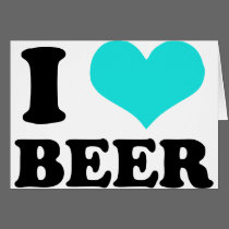 I Love Beer cards