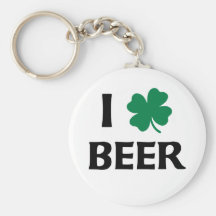 I Love Beer Key Chains