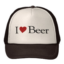I Love Beer Mesh Hat
