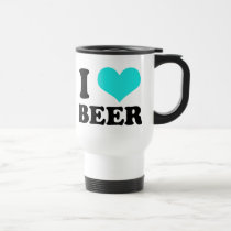 I Love Beer mugs