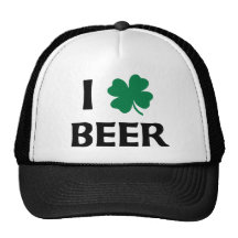 I Love Beer Trucker Hats