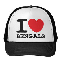 I Love Bengals Petten