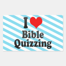 I love Bible Quizzing Stickers