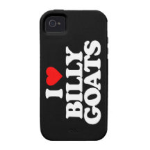 I LOVE BILLY GOATS Case-Mate iPhone 4 CASE
