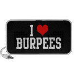 I Love Burpees, Fitness Laptop Speaker