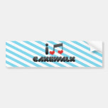 I Love Cakewalk Bumper Stickers