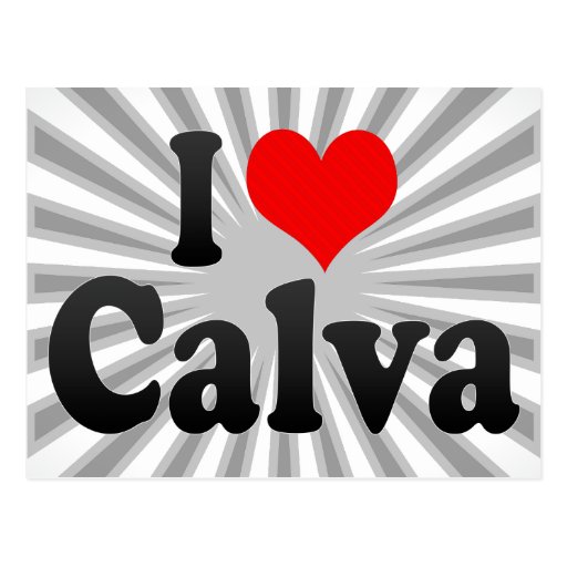 I love Calva Post Cards