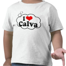 I love Calva Shirt