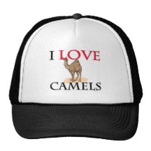 I Love Camels Trucker Hat