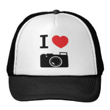 I love Cameras Hats
