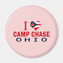 I love Camp Chase, Ohio Fridge Magnet