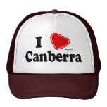 I Love Canberra Trucker Hats