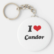 I love Candor Key Chain