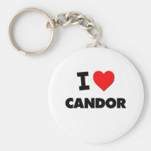 I love Candour Key Chains