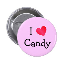 I Love Candy Pin