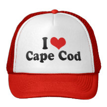 I Love Cape Cod Trucker Hats