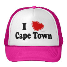 I Love Cape Town Mesh Hats