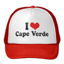 I Love Cape Verde Mesh Hat