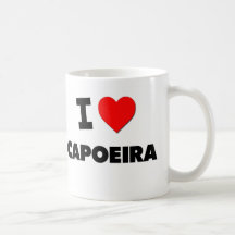 I Love Capoeira Coffee Mugs