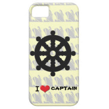 I Love Captain case iPhone 5 Covers