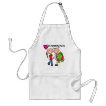 I Love Carnivals Tshirts and Gifts Apron