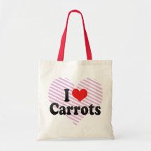 I Love Carrots Bag