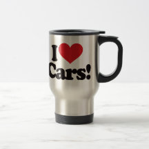 I Love Cars! Coffee Mug