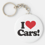 I Love Cars! Key Chains