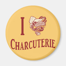 I Love Charcuterie Magnets