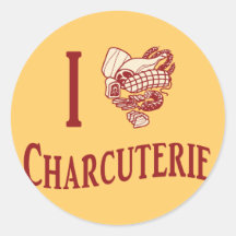I Love Charcuterie Sticker