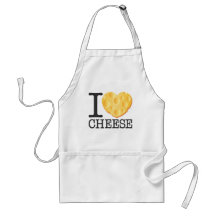 I Love Cheese Aprons