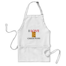 I Love Cheese Puffs Apron