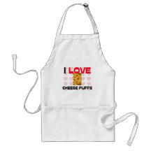 I Love Cheese Puffs Aprons