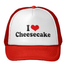 I Love Cheesecake Mesh Hat