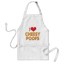 I Love Cheesy Poofs Aprons