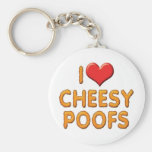 I Love Cheesy Poofs Keychain