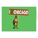 I love Chicago Greeting Card