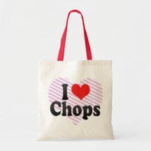 I Love Chops Bag