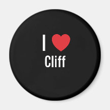 I love Cliff Refrigerator Magnet