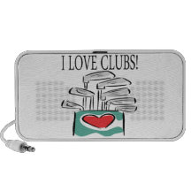 I Love Clubs Travelling Speakers