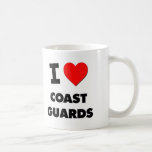 I Love Coast Guards Coffee Mugs