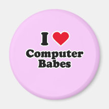 I love computer babes magnet