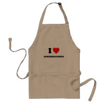 I Love Conchologists Apron