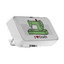 I Love Craft- Kawaii Sewing Machine Speaker