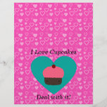 I love cupcake deal with it flyer