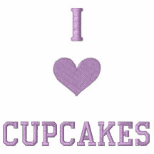 "I LOVE CUPCAKES" SHIRT - Customised EMBROIDERY Polo
