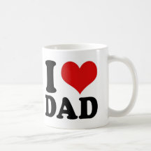 I LOVE DAD - mug