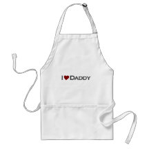 I love Daddy Aprons