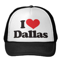 I Love Dallas Hat