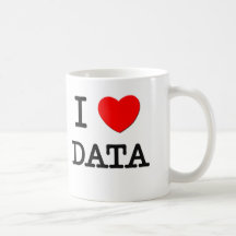 I Love Data Mugs
